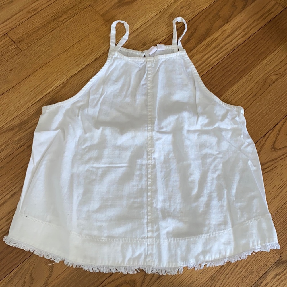 White tank top